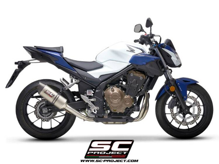 SC-Project tłumik końcowy Oval carbon Honda CBR500R (2019 – 2020)