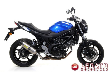 Tłumik końcowy Arrow Race-Tech Tytan Suzuki SV 650 2016-2017