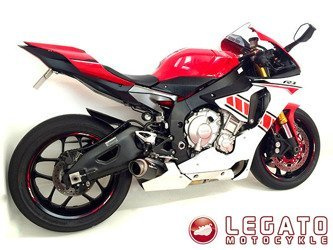 Tłumik końcowy + decat Austin Racing YAMAHA R1 2015-2017  GP3