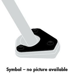 Kickstand enlargement for CF Moto 450 MT (2024-)