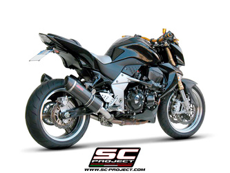 SC Project Tłumiki Końcowe Oval Carbon Kawasaki Z1000 2007-2009