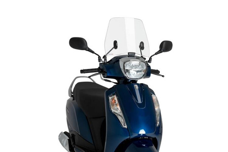 Owiewka PUIG do Suzuki Address 125i E5 2021-2025 (Traffic) Przezroczysty (W) 21689W