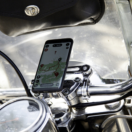 UCHWYT DO TELEFONU NA KIEROWNICĘ MOTOCYKLA SP CONNECT MOTO MOUNT PRO