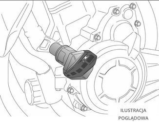 CRASH PADY PUIG DO HONDA CBR600F 01-07