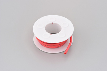 Izolacja termokurczliwa Ø3.2mm czerwona dł. 3m