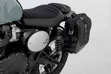 ZESTAW SAKW I STELAŻY LEGEND GEAR LC BLACK EDITION SW-MOTECH TRIUMPH STREET CUP/SCRAMBLER/TWIN (16-)