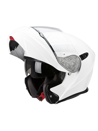 KASK SCORPION EXO-920 SOLID WHITE SZCZĘKOWY