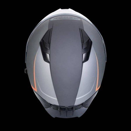 KASK OZONE INTEGRALNY SPRINT STRIPE MATTE BLACK/GREY/FLUO RED