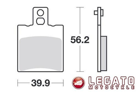 KLOCKI HAMULCOWE SBS 149 CT