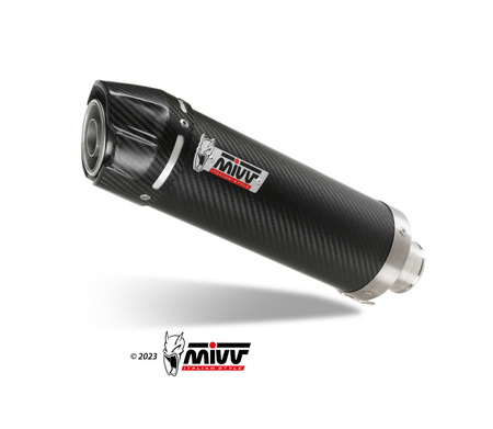 Mivv Układ wydechowy GP CARBON WITH CARBON CAP VOGE BRIVIDO 125 R 2023-2024