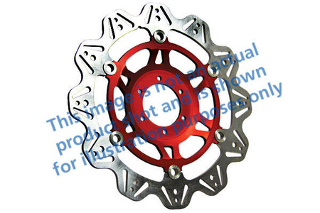 EBC Tarcza hamulcowa motocyklowa VR1152RED VEE, czerwona