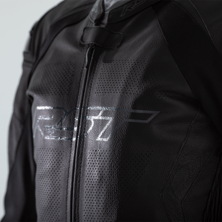 Motocyklowy Kombinezon Skórzany RST Podium Airbag CE Black/Black/Black (2522)