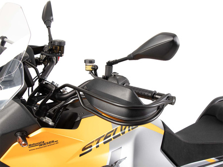 Handle guard set black (left+right side) for Moto Guzzi Stelvio (2024-)