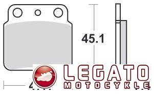 KLOCKI HAMULCOWE SBS 649 RSI