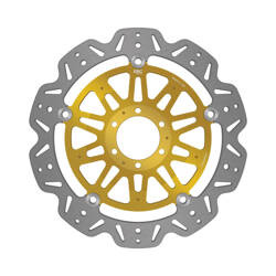 EBC Tarcza hamulcowa motocyklowa VR624GLD VEE, złota
