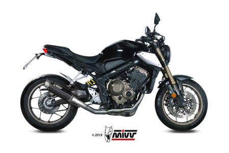 Mivv Układ wydechowy GP PRO BLACK STAINLESS STEEL HONDA CB 650 R 2019-2023