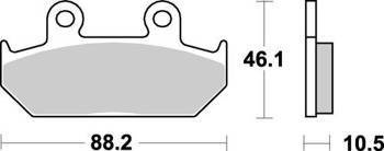 KLOCKI HAMULCOWE SBS 647 HS
