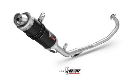 Mivv Układ wydechowy GP BLACK stal nierdzewna YAMAHA YZF R125 2014-2018