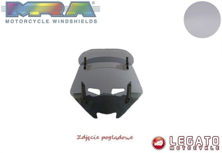MRA Szyba motocyklowa KAWASAKI VERSYS 650, LE650C, 2010-2014, forma VTM, przyciemniana
