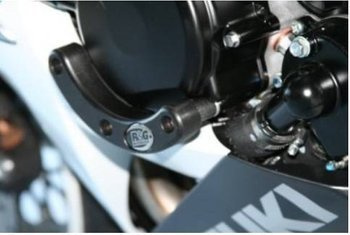 SLIDERY SILNIKA RG RACING SUZUKI GSXR600/750 K6-L0, LEWA STRONA BLACK