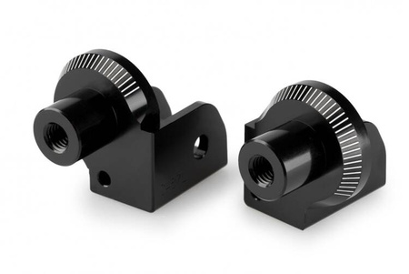 Mocowanie sportowych podnóżków do BENELLI TRK 702 PUIG 21774 (przód) Czarny (N) 21774N