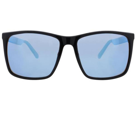 OKULARY RED BULL SPECT BOW BLACK - SZKŁA SMOKE WITH BLUE MIRROR POL