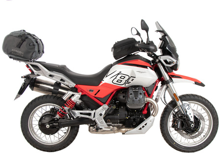 Modelspecific rear enlargement black for Moto Guzzi V 85 TT / Strada / Travel (2024-)