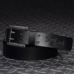 PASEK SKÓRZANY 4SR DOUBLE BLACK