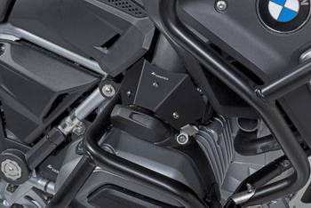 Protection for butterfly valves (Set), black, for BMW R1200GS (LC) from 2017