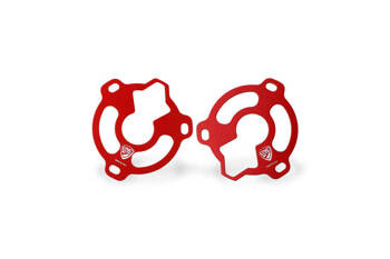 CNC RACING OSŁONA WENTYLATORA CHŁODNICY DUCATI MULTISTRADA V4, KOLOR CZERWONY