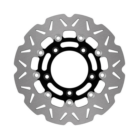 EBC Tarcza hamulcowa motocyklowa VR517BLK VEE, do amerykańskich motocykli, czarna