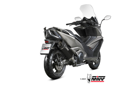 Mivv Tłumik końcowy SR-1 BLACK stal nierdzewna KYMCO AK 550 2021-2024