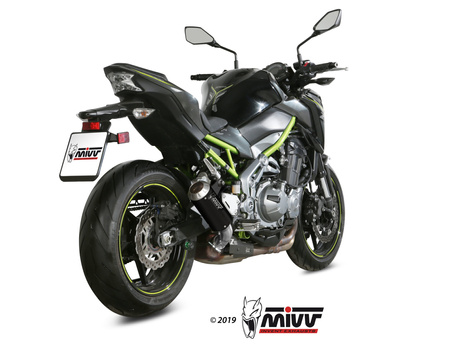 Mivv Tłumik końcowy MK3 BLACK stal nierdzewna KAWASAKI Z900 A2 (35 KW / 70 KW) 2017-2025