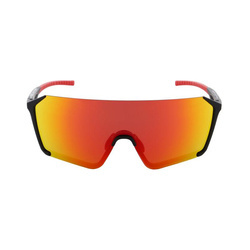 OKULARY RED BULL SPECT JADEN BLACK - SZKŁA BROWN WITH RED MIRROR POL