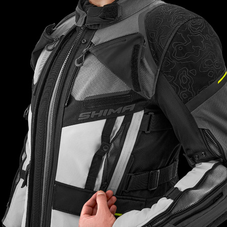 TRACKER MEN JKT GREY Shima