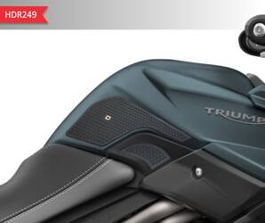 ONEDESIGN tank grip HDR TRIUMPH TIGER 800: XR / XRX / XRT / XCX / XCA / XC 2015 -2020 czarny