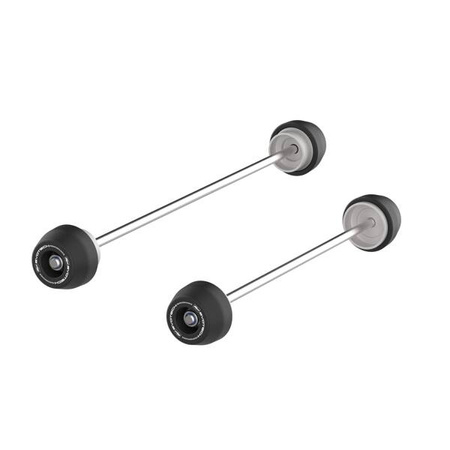 Evotech Performance crash pady osi zestaw - Aprilia RS 457 (2024+)