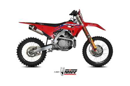 Mivv Tłumik końcowy STR-1 STAINLESS STEEL HONDA CRF 450 R 2021-2024