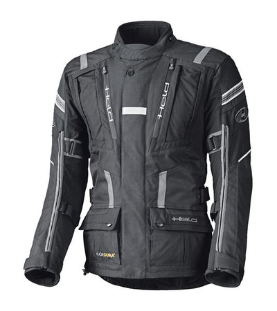 Motocyklowa Kurtka Tekstylna Held Hakuna II Black/Grey