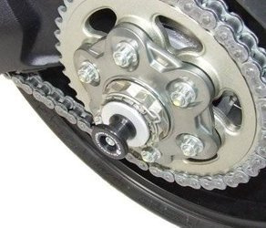 SLIDERY TYLNEJ OSI RG RACING DUCATI DIAVEL BLACK