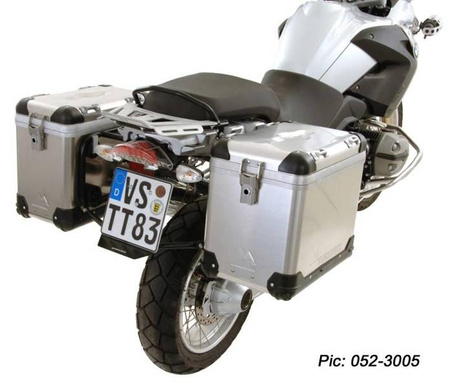 ZEGA Pro pannier system for BMW R1200GS up to 2012/ R1200GS Adventure up to 2013