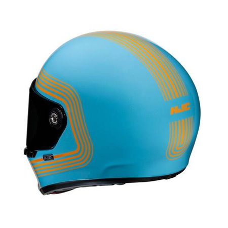 KASK HJC V10 FONI BLUE/ORANGE