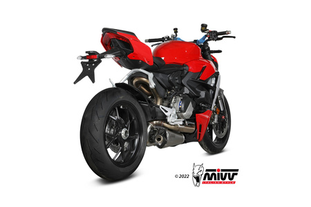 Mivv Tłumiki końcowe DELTA RACE STAINLESS STEEL Ducati Streetfighter 2020-2024