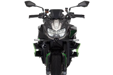 Boczne spoilery dociskowe do Kawasaki Z H2 20-22 Zielony (V) 20832V