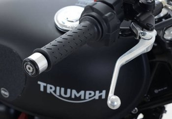 KOŃCÓWKI KIEROWNICY R&G TRIUMPH STREET TWIN/SPEED TWIN 19-, BLACK