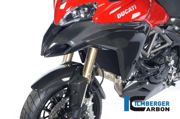 Osłona przewodu powietrza lewa - carbon DUCATI Multistrada 1200 (2010-2012) ILMBERGER WKL.008.MTS12.K