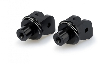 Mocowanie sportowych podnóżków PUIG 9480 (przód / tył) Czarny (N) 9480N