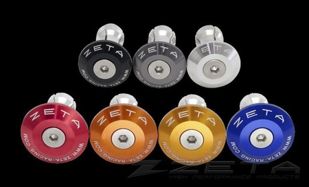 ZETA Końcówka Kierownicy Zaślepka Złota 29mm