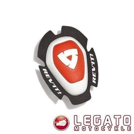 REV'IT! Ochraniacz kolan Knee sliders Dual Comp Type A kolor Biało-czerwony