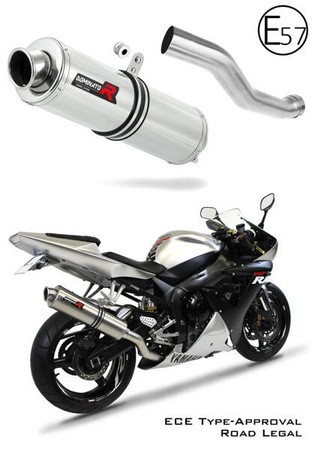 Dominator tłumik Okrągły Yamaha R1 RN09 2002 - 2003 Homologowany